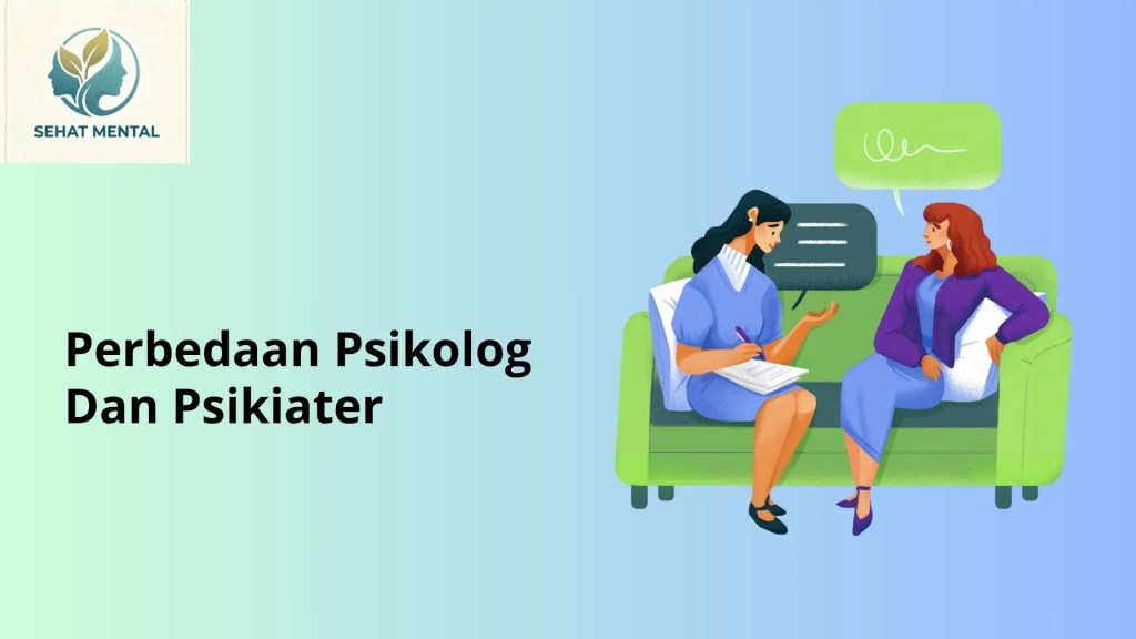 perbedaan psikolog dan psikiater